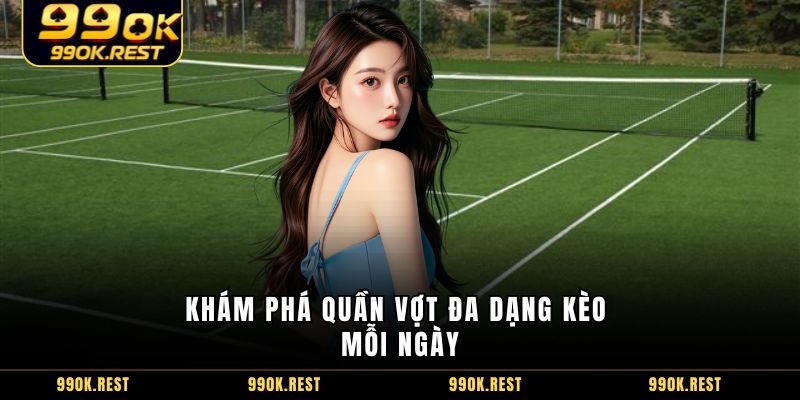 Khám phá quần vợt đa dạng kèo mỗi ngày