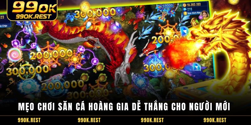 Mẹo chơi săn cá Hoàng Gia dễ thắng cho người mới